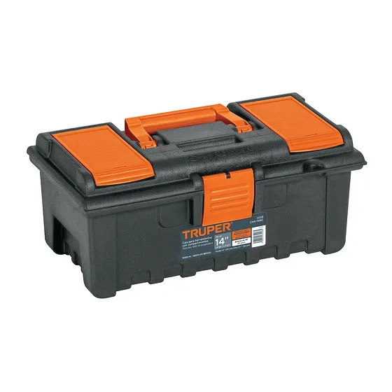 CAJA DE HERRAMIENTAS 14" CON COMPARTIMENTOS TRUPER
