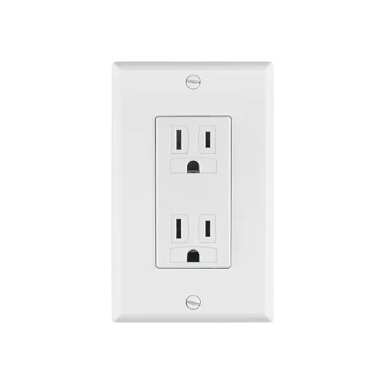 TOMACORRIENTE DOBLE 127V 15 AMP BLANCO LINEA CLASSIC  VOLTECK