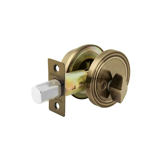CERROJO LLAVE-MARIPOSA CROMO MATE HERMEX BASIC