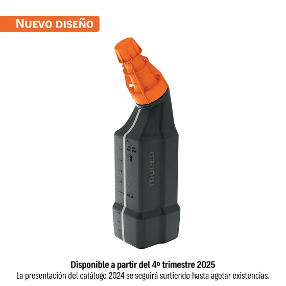 BOTE PARA MEZCLA DE GASOLINA Y ACEITE 1 LITRO TRUPER