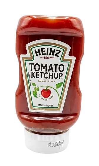 HEINZ KETCHUP REGULAR (ENV.PLASTICO) 14 OZ