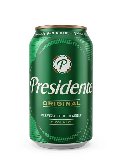 PRESIDENTE ORIGINAL CERVEZA 12 OZ LATA