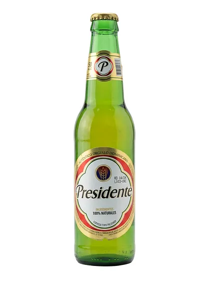 PRESIDENTE ORIGINAL CERVEZA 12 OZ PEQUEÑA