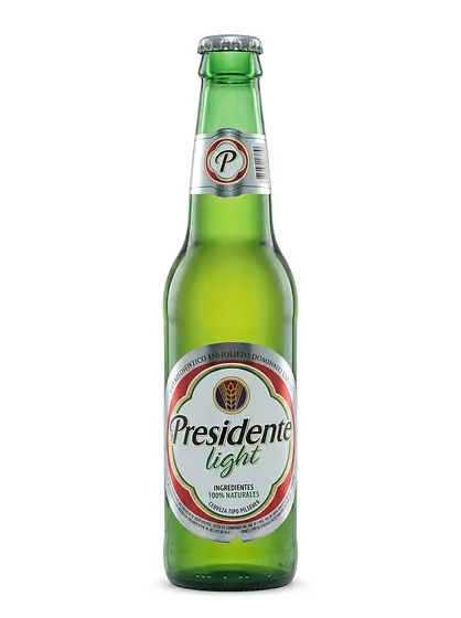 PRESIDENTE LIGHT CERVEZA 12 OZ PEQUEÑA