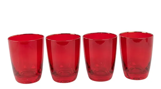 JG VASOS DE CRISTAL 4PZ 7.7X5