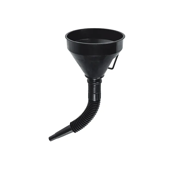 EMBUDO PLASTICO FLEXIBLE CON FILTRO 5"