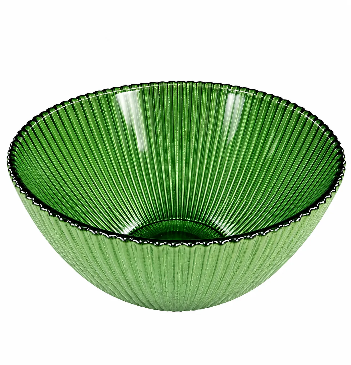 TAZON REDONDO 15X15X7CM VERDE