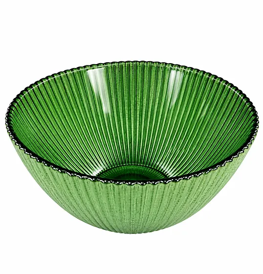 TAZON REDONDO 15X15X7CM VERDE