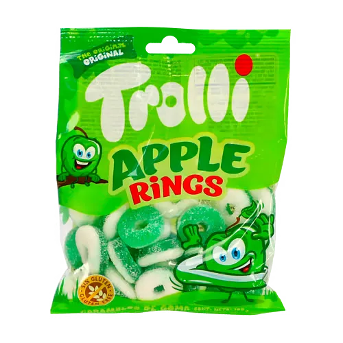 TROLLI RED FRUTS MINIS RINGS 100 GR