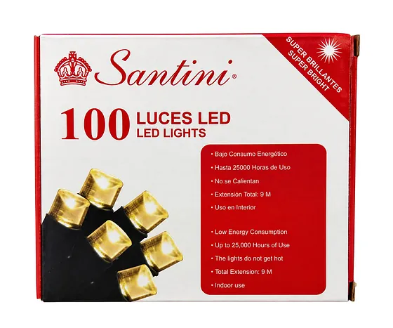 100 LUCES LED 110V (CALIDA)